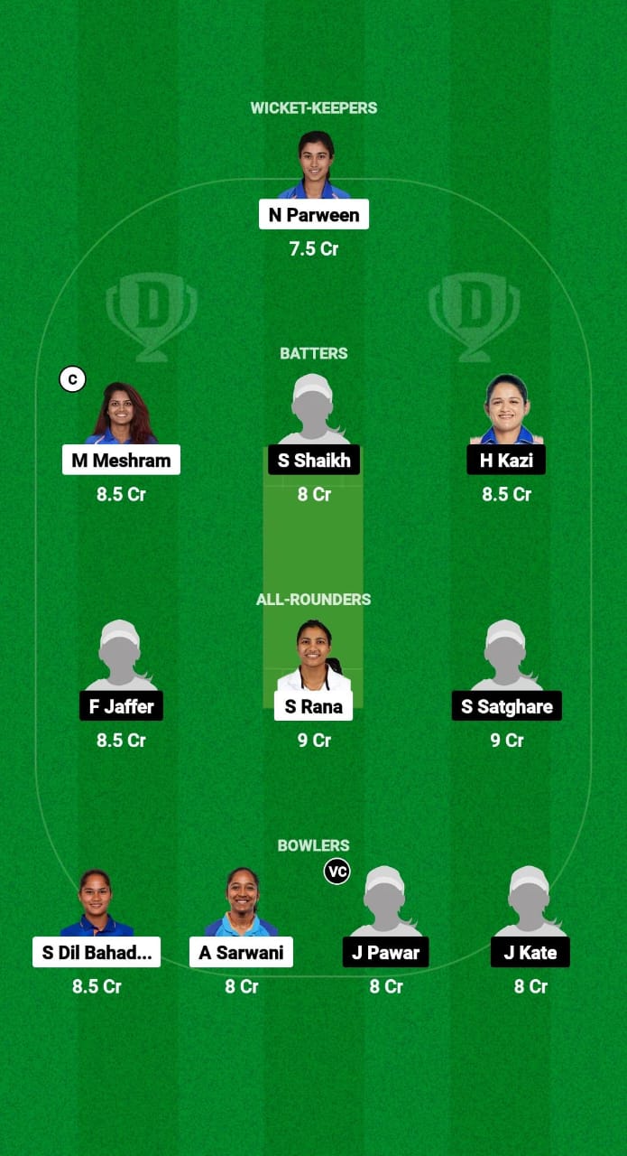 IMG 20241107 WA0045 RAI-W vs MUM-W Dream11 Prediction Fantasy Cricket Tips Dream11 Team Indian Domestic Women's T20 Trophy