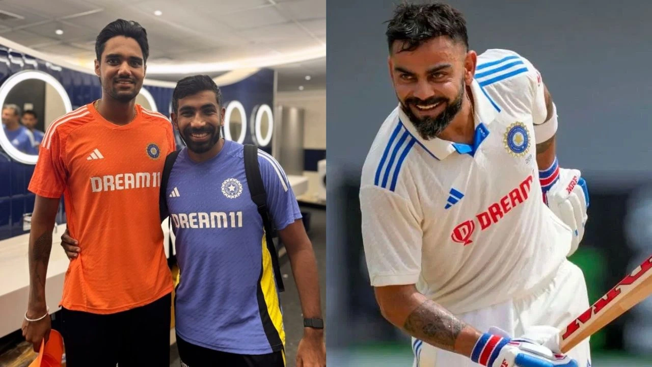 Jasprit Bumrah Gurnoor Brar And Virat Kohli
