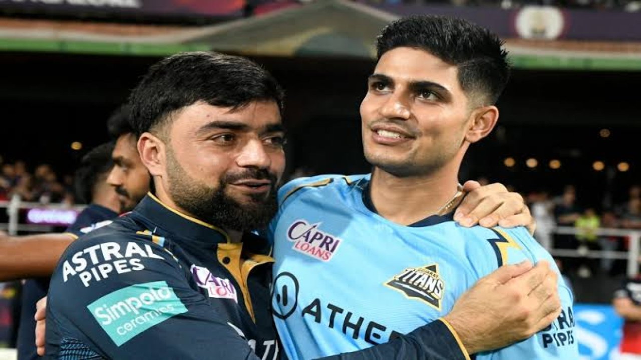 Rashid Khan And Shubman Gill