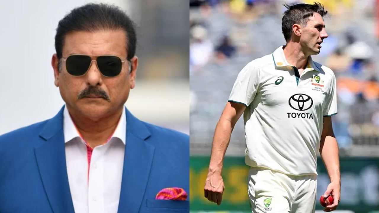 Ravi Shastri Pat Cummins