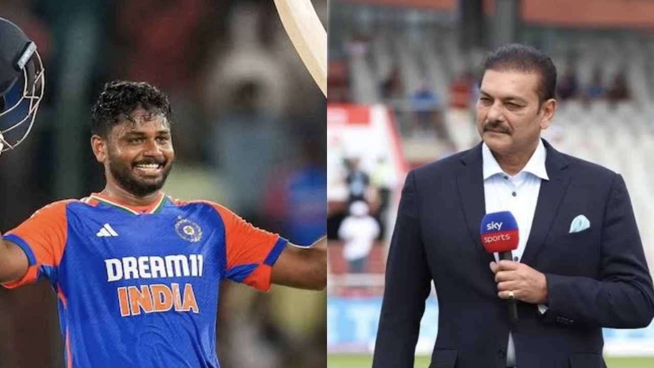 Ravi Shastri And Sanju Samson