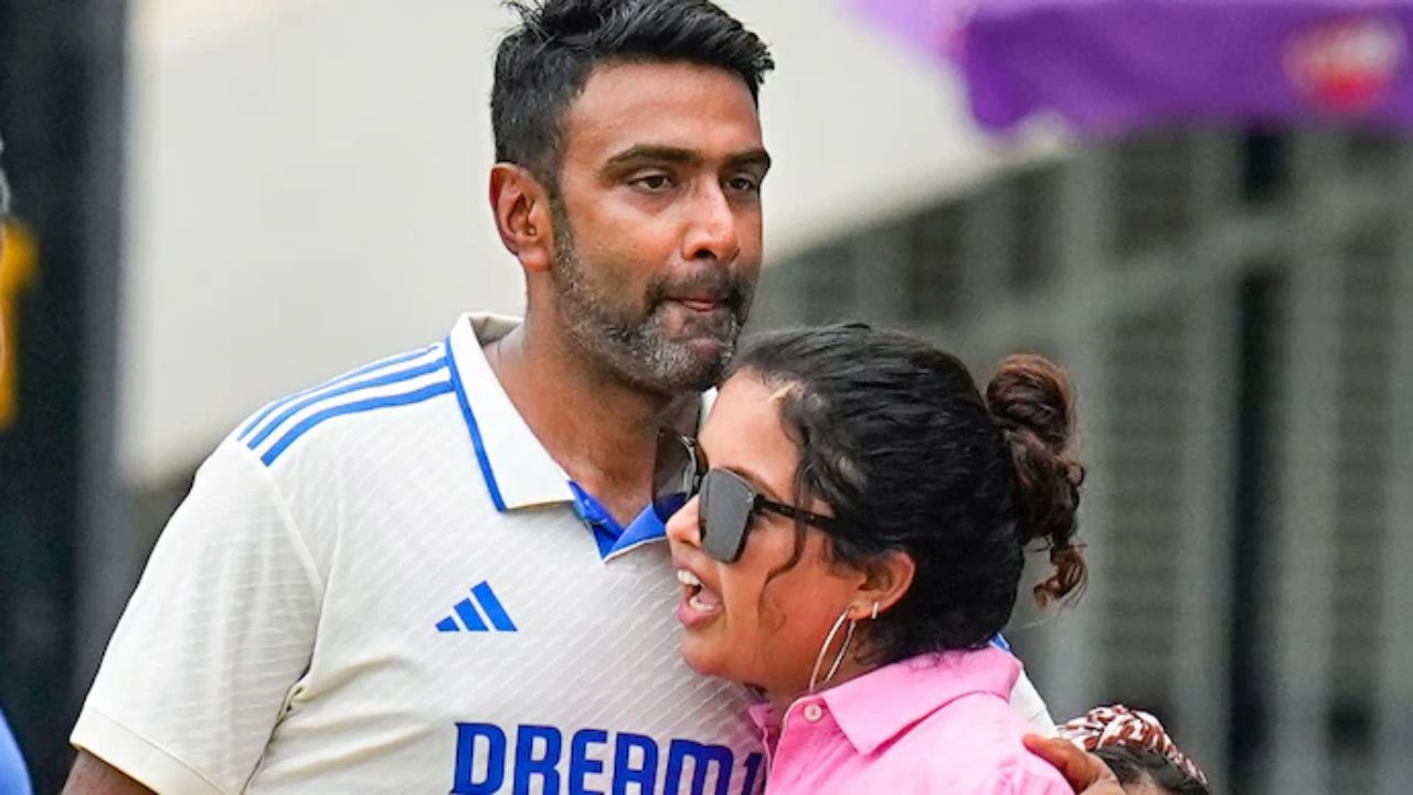 Ravichandran Ashwin And His Wife Prithi