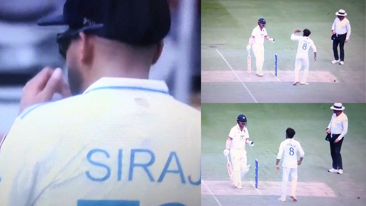 Ravindra Jadeja Angry On Mohammed Siraj