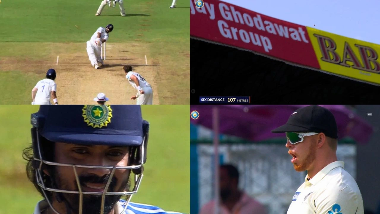 Rishabh Pant Stuns Glenn Phillips KL Rahul With Stunning Six