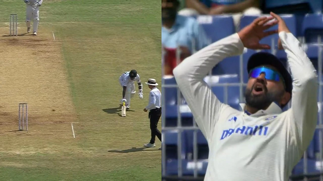 Rohit Sharma Misses Run Out