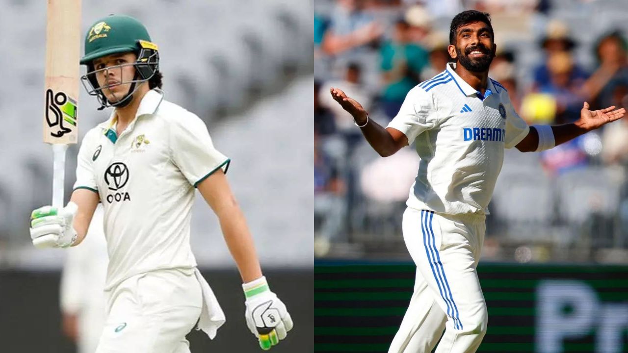 Sam Konstas Jasprit Bumrah