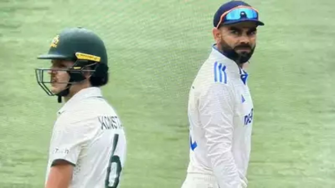 Sam Konstas Virat Kohli