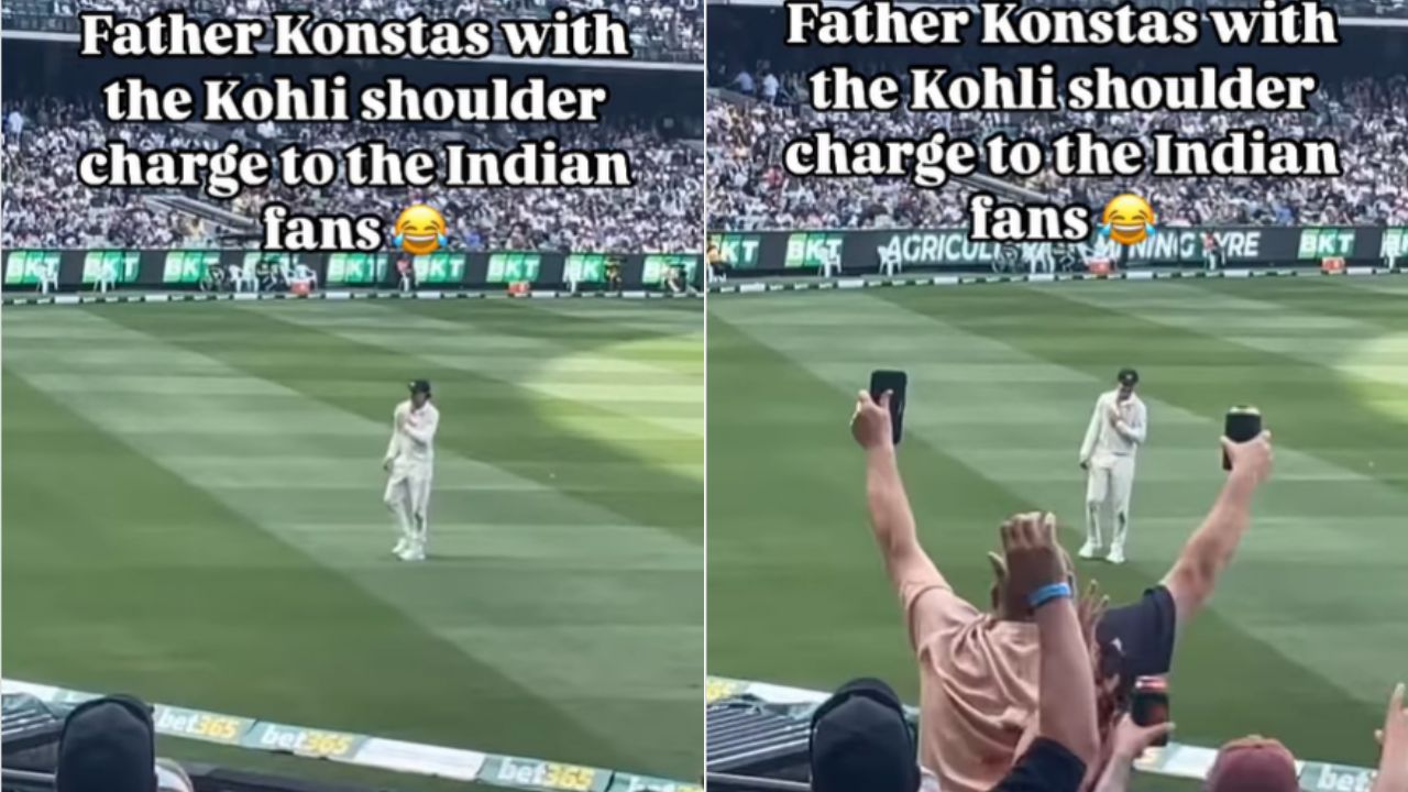 Sam Konstas Mimicry Of Virat Kohli