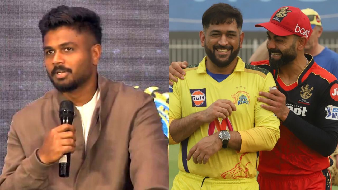 Sanju Samson MS Dhoni Virat Kohli