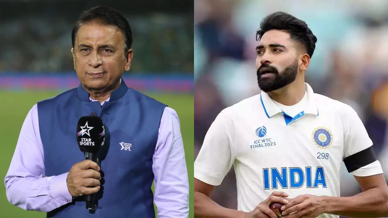 Sunil Gavaskar Mohammed Siraj