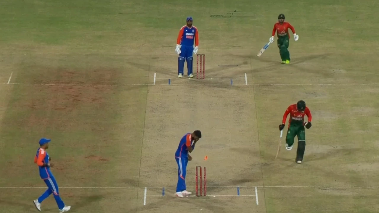 India, Taskin Ahmed Run Out Mehidy Hasan Miraz Mix Up
