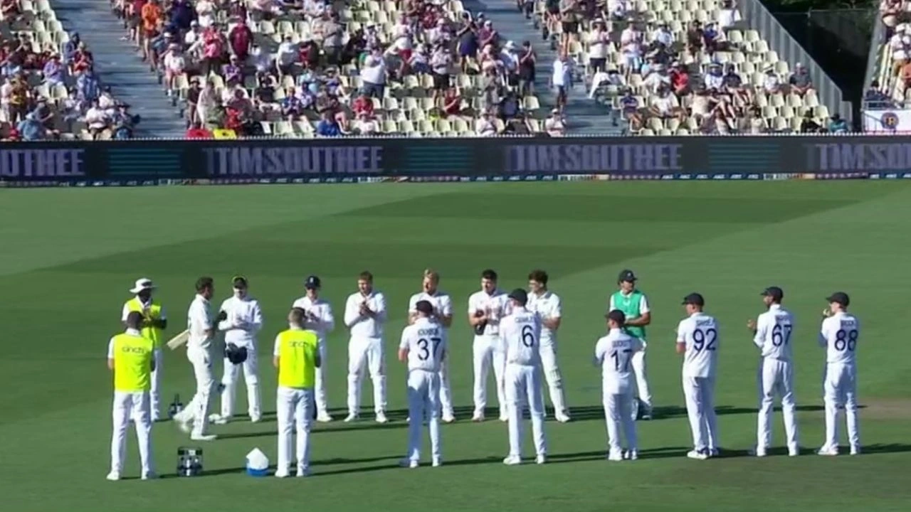 Tim Southee Guard Of Honour