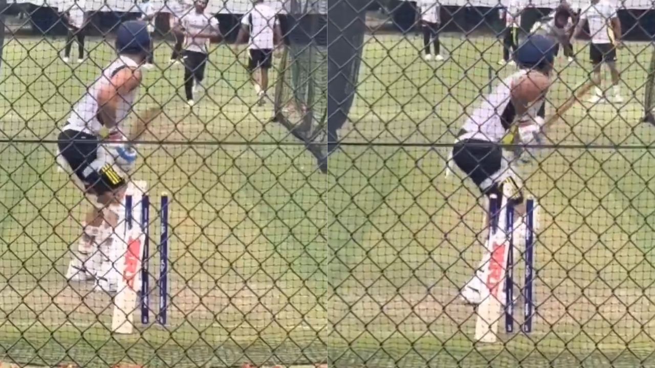 Virat Kohli Jasprit Bumrah Nets