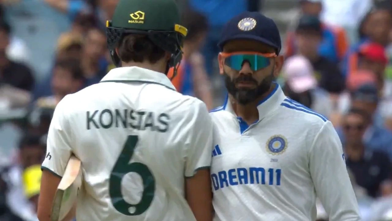 Virat Kohli Sam Konstas