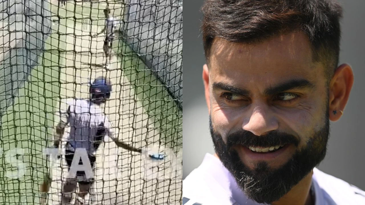 Virat Kohli At Nets