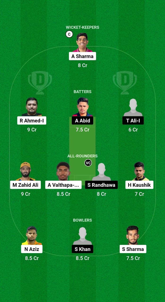 FUJ vs ABD Dream11 Prediction Fantasy Cricket Tips Dream11 Team Emirates D10