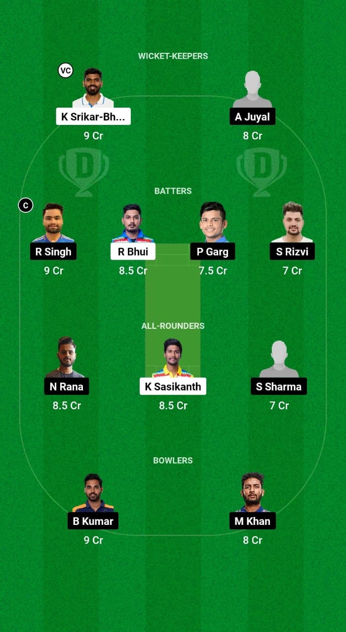 AND vs UP Dream11 Prediction Fantasy Cricket Tips Dream11 Team Indian Domestic T20 Trophy