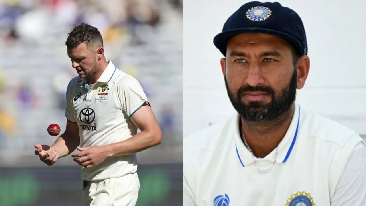 Cheteshwar Pujara Joh Hazlewood