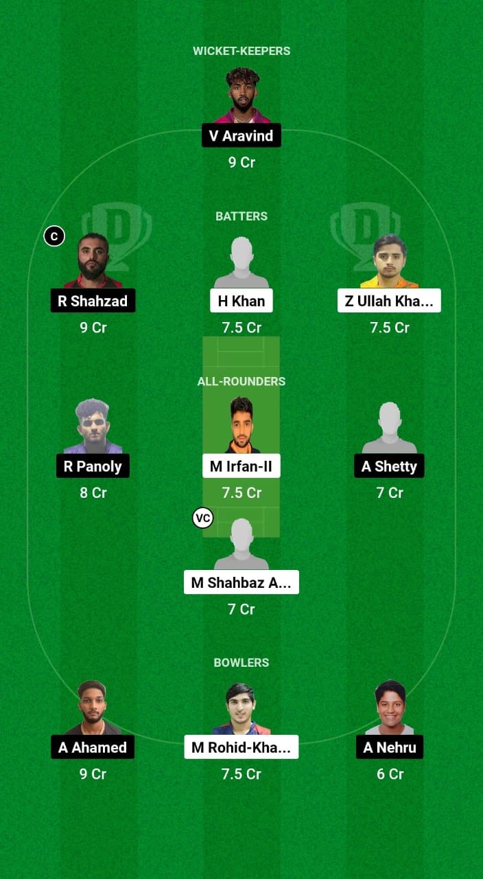 SHA vs DUB Dream11 Prediction Fantasy Cricket Tips Dream11 Team Emirates D10