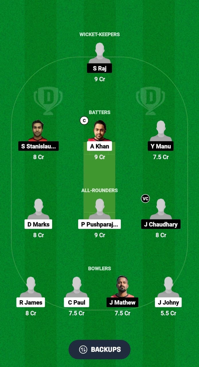 EDK vs RST Dream11 Prediction Fantasy Cricket Tips Dream11 Team ECS T10 Malta