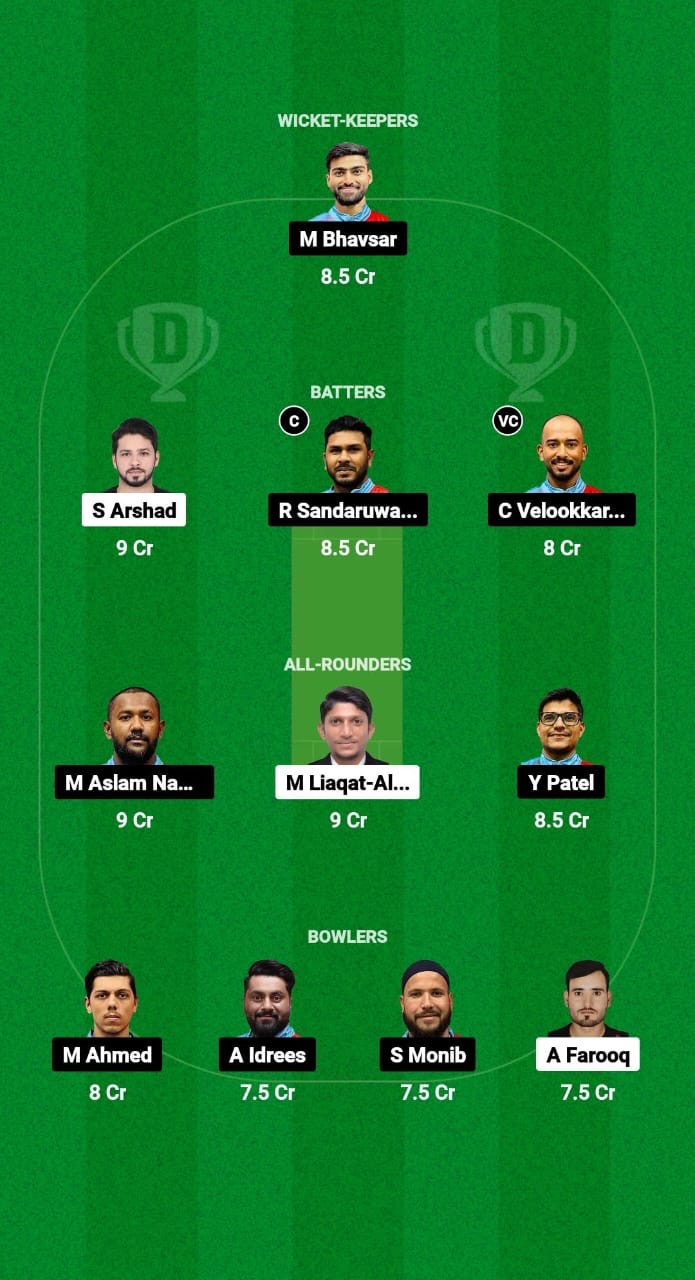 QAT vs KUW Dream11 Prediction Fantasy Cricket Tips Dream11 Team Gulf Cup T20I