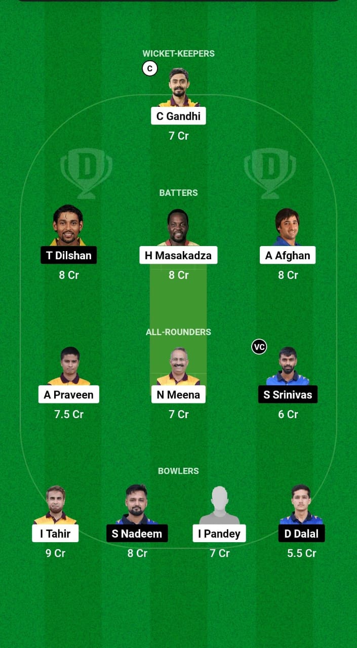 UPBS vs RR Dream11 Prediction Fantasy Cricket Tips Dream11 Team Big Cricket League T20