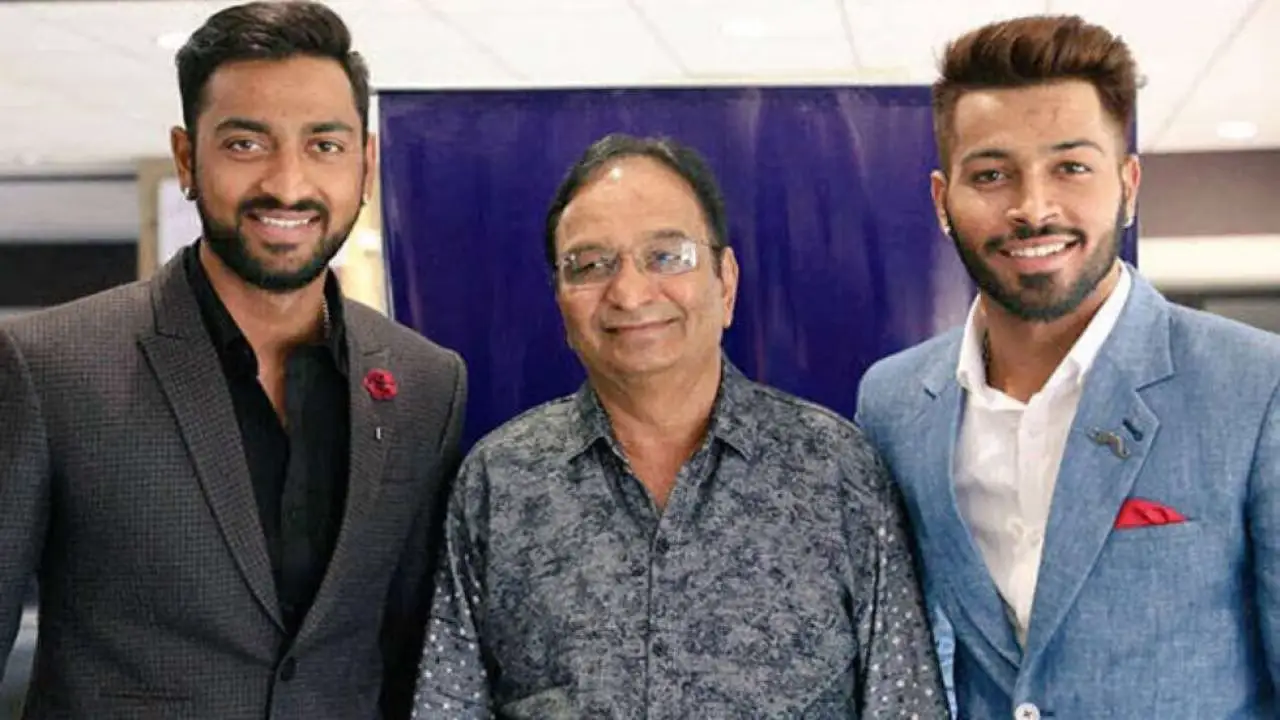 hardik pandya father Hardik pandya