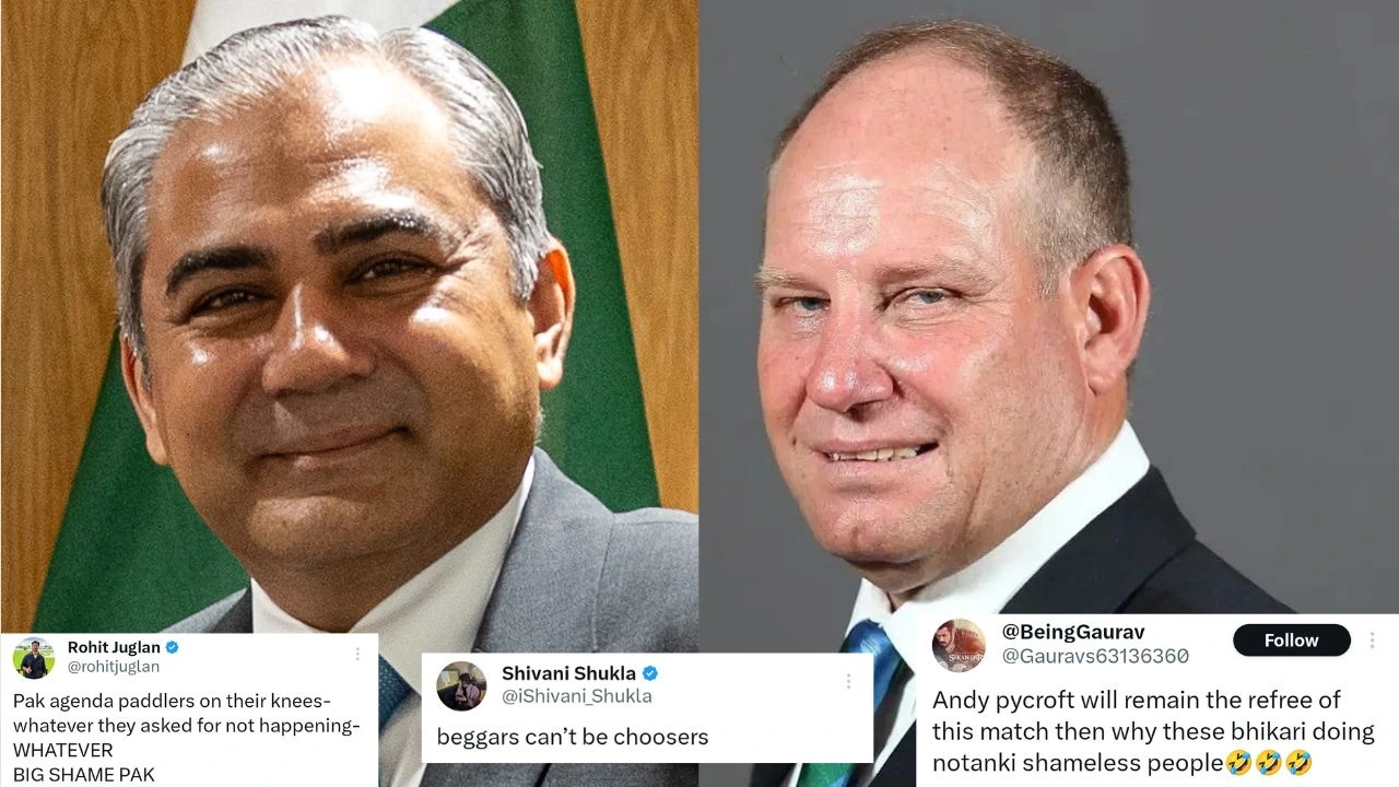 Beggars Can T Be Choosers Mohsin Naqvi Brutally Trolled As Andy Pycroft Remains Match Referee For Pakistan S Game