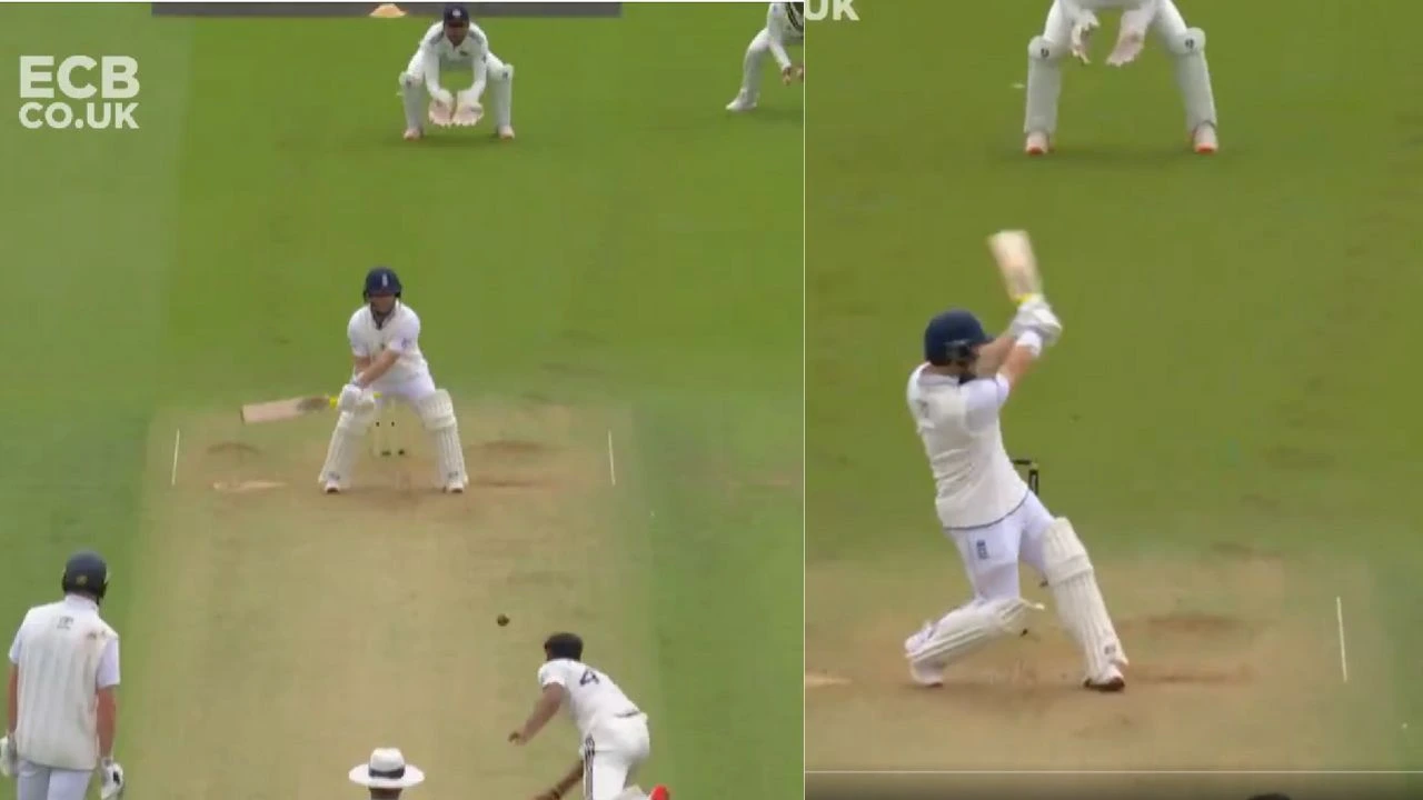 Ben Duckett Reverse Scoop Off Akash Deep