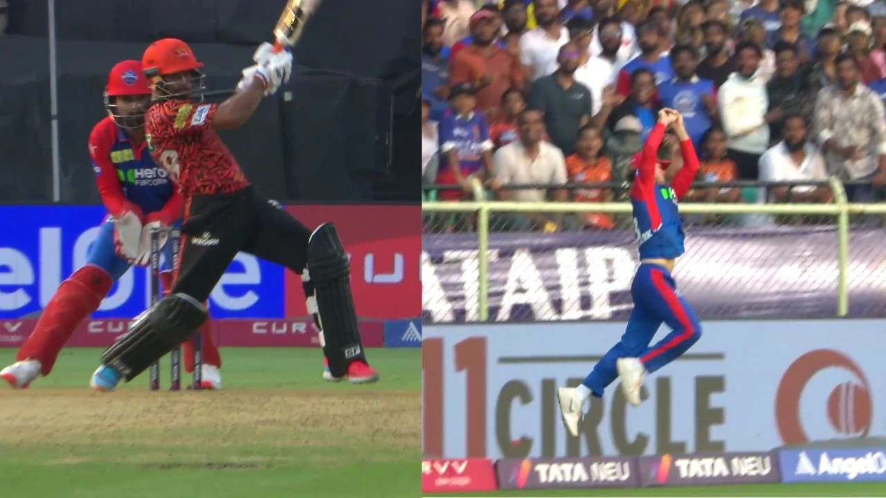 Jake Fraser-McGurk Catch To Dismiss Aniket Verma
