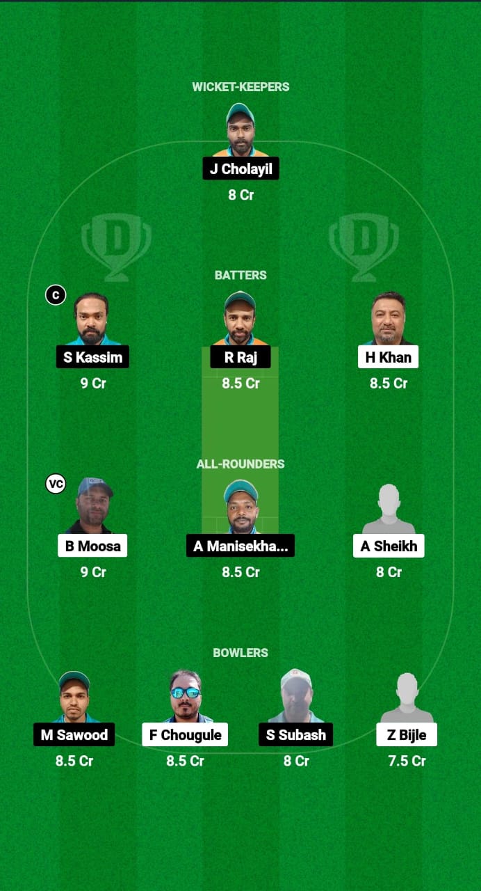 GC vs PST Dream11 Prediction Fantasy Cricket Tips Dream11 Team Kuwait Challengers League B T20 2024 