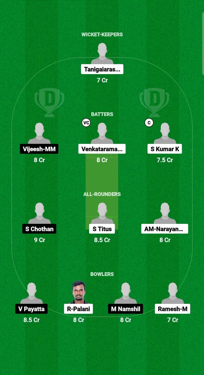 PNXI vs MXI Dream11 Prediction Fantasy Cricket Tips Dream11 Team Pondicherry T10 2025 