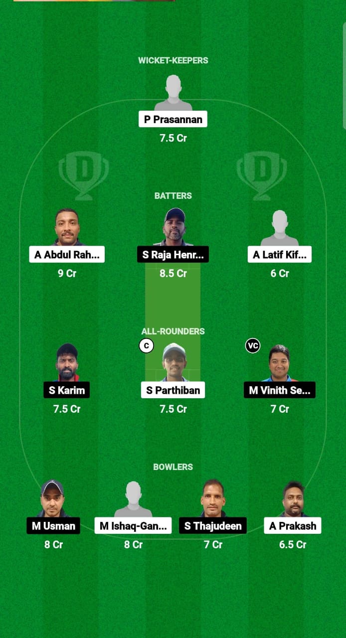 ARI vs LEX Dream11 Prediction Fantasy Cricket Tips Dream11 Team Kuwait Challengers League B T20 2024 