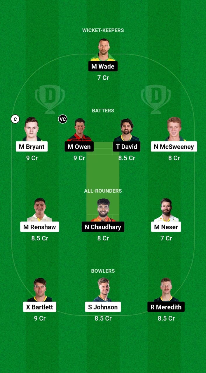 HEA vs HUR Dream11 Prediction Fantasy Cricket Tips Dream11 Team BBL 2024-25 