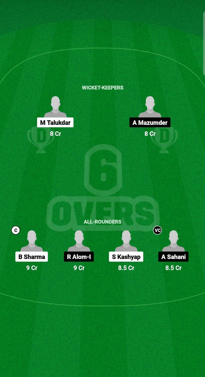 1000574202 GTC vs SGC Dream11 Prediction Fantasy Cricket Tips Dream11 Team Guwahati Sixes 2025