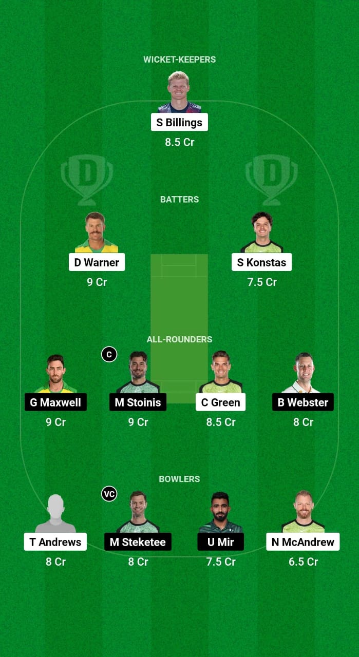 1000578374 THU vs STA Dream11 Prediction Fantasy Cricket Tips Dream11 Team BBL 2024-25