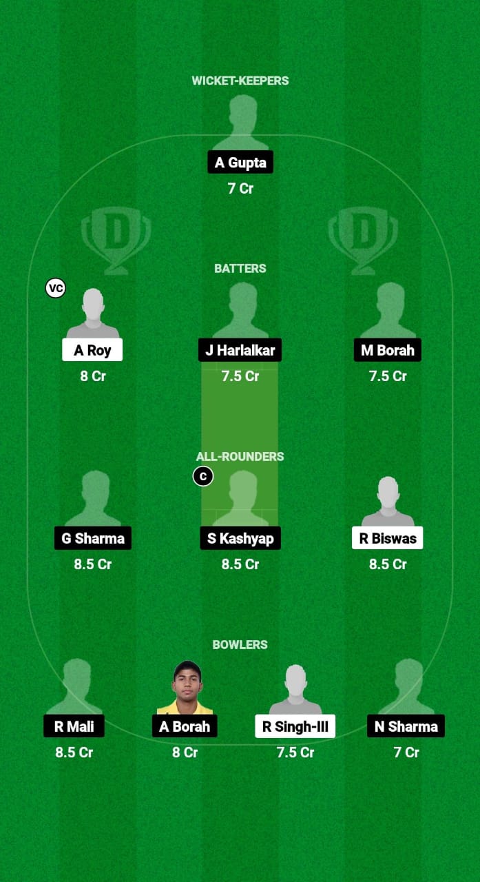 1000586613 NBC vs GTC Dream11 Prediction Fantasy Cricket Tips Dream11 Team Guwahati Premier League T20 2025