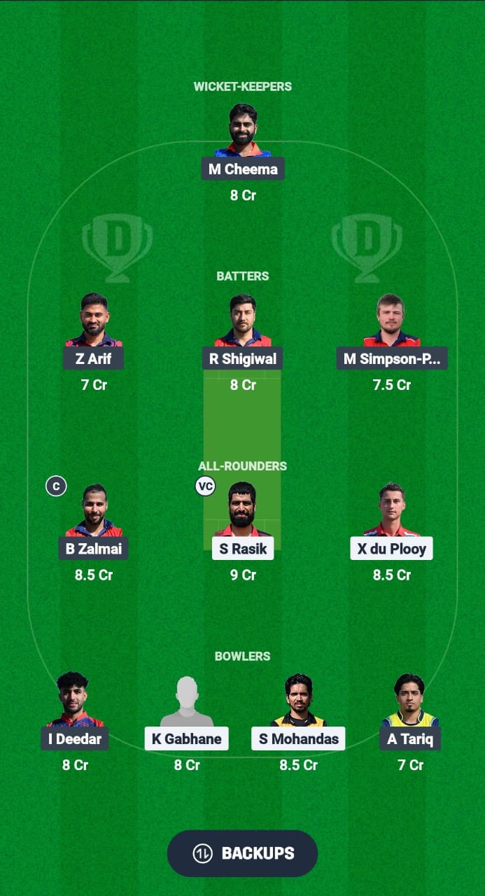 HUN vs AUT Dream11 Prediction Fantasy Cricket Tips Dream11 Team ECI T10 Malta 2025 