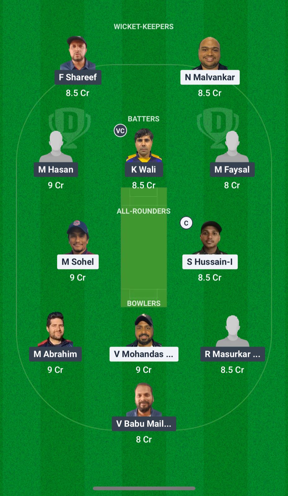 1000593241 TGS vs SAF Dream11 Prediction Fantasy Cricket Tips Dream11 Team Kuwait Challengers League A T20 2025