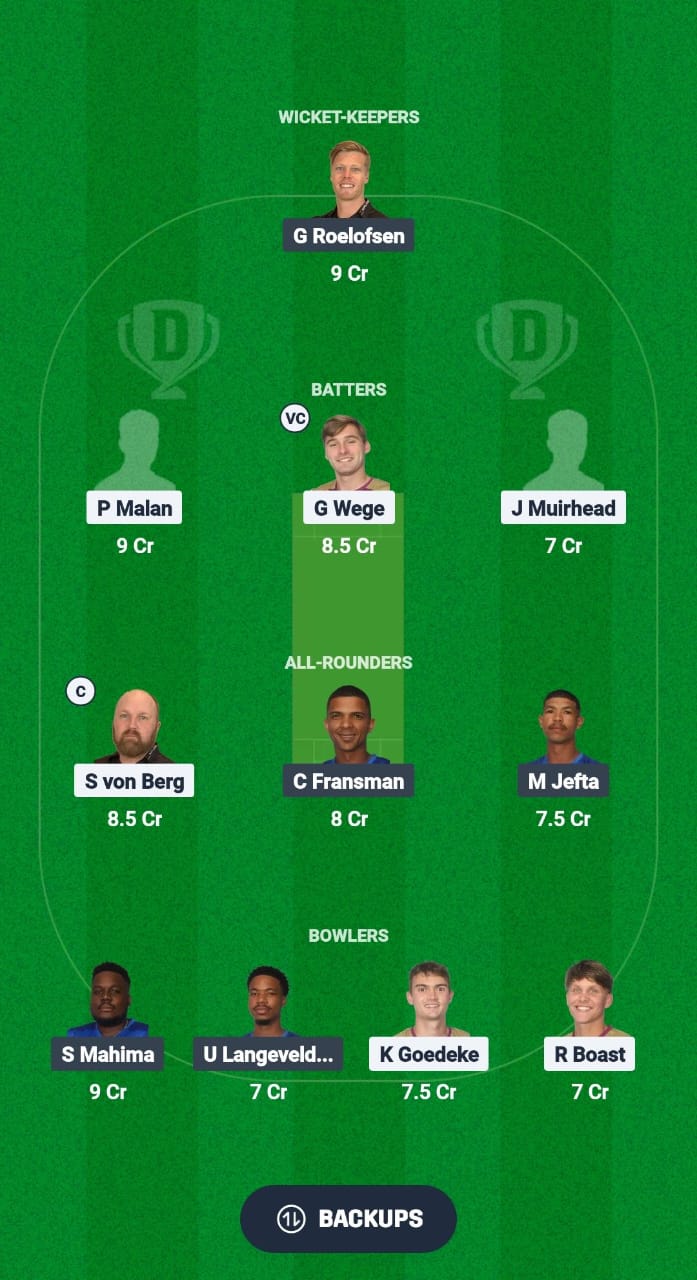 1000593837 MAT vs WUT Dream11 Prediction Fantasy Cricket Tips Dream11 Team South Africa T20 Boland League 2025