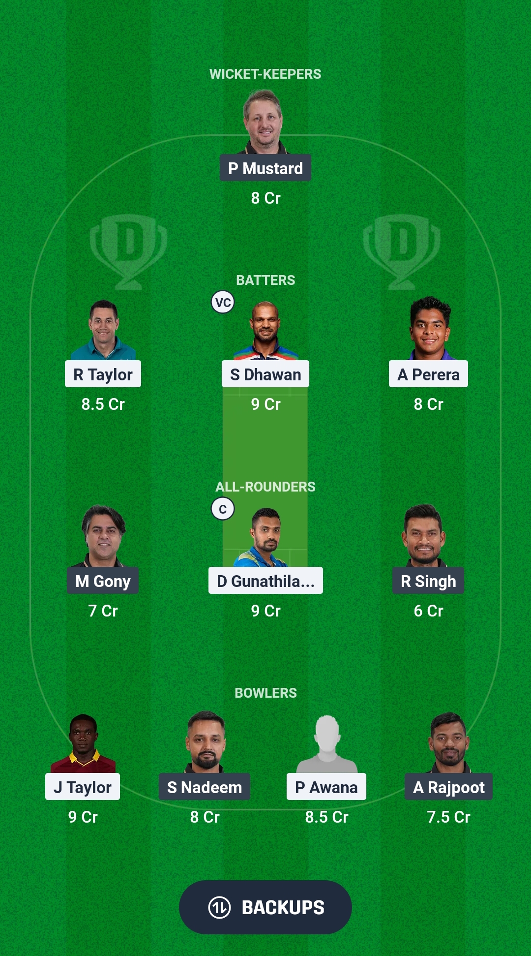 1000594054 DLR vs RK Dream11 Prediction Fantasy Cricket Tips Dream11 Team Legends 90 - T20 2025