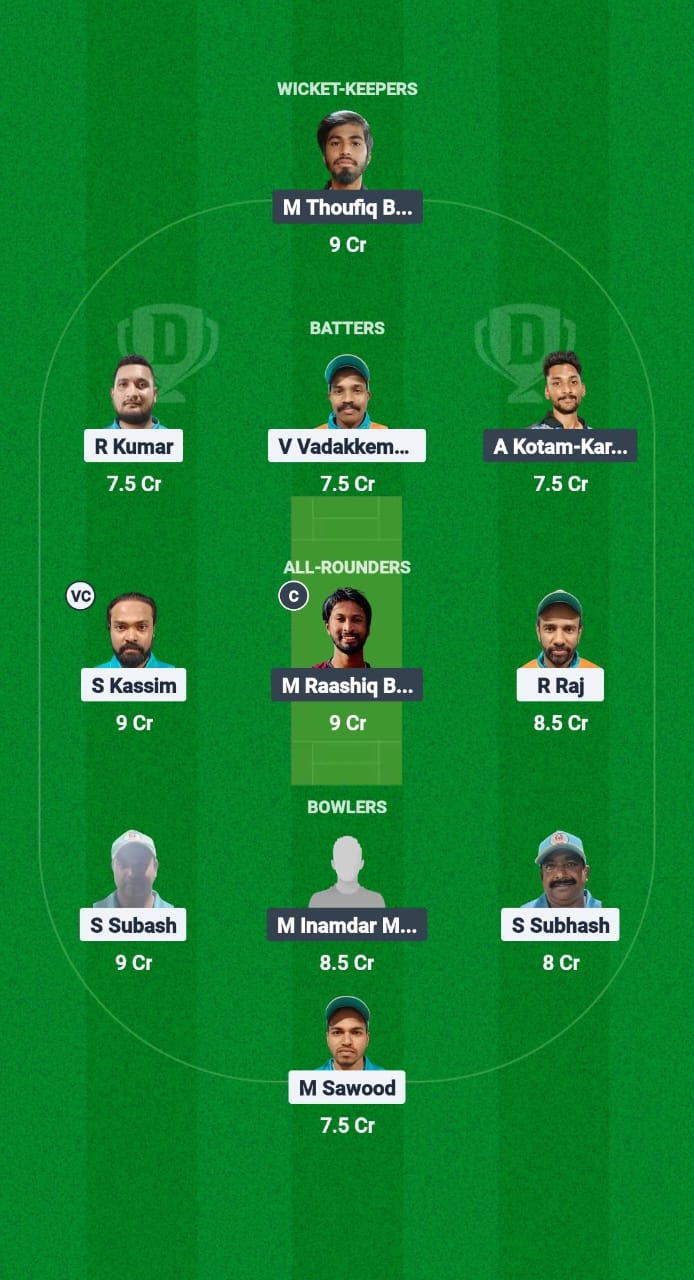 1000595895 PST vs SAS Dream11 Prediction Fantasy Cricket Tips Dream11 Team Kuwait Challengers League B T20 2024-25
