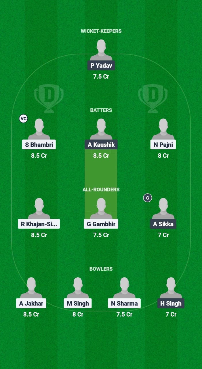 1000596004 HHK vs PJP Dream11 Prediction Fantasy Cricket Tips Dream11 Team Chandigarh T20 2025