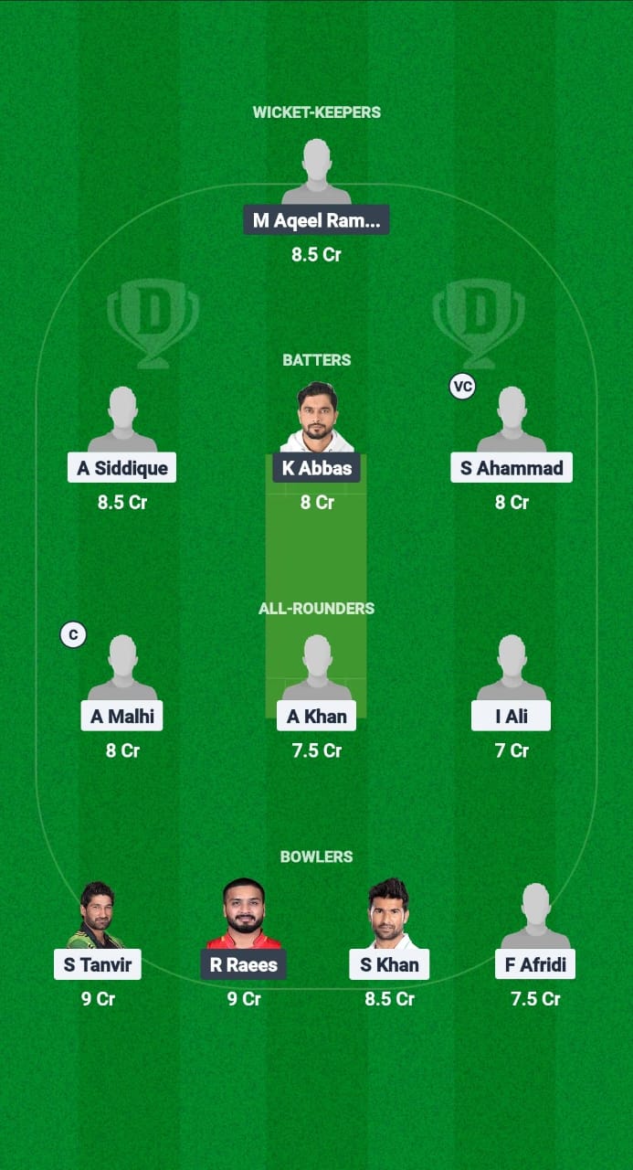CLO vs OPG Dream11 Prediction Fantasy Cricket Tips Dream11 Team Saudi T20 Foundation Cup 2025 