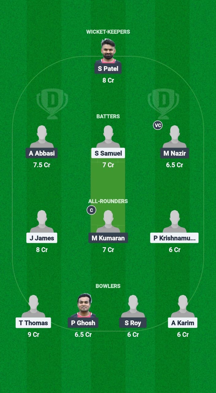 EDK vs MTD Dream11 Prediction Fantasy Cricket Tips Dream11 Team ECS T10 Malta 2025 