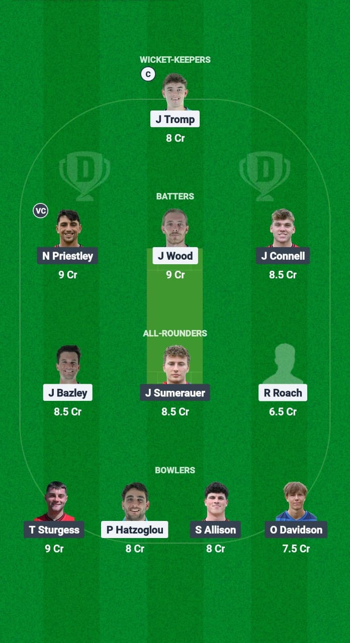 1000605379 WXI vs BAI Dream11 Prediction Fantasy Cricket Tips Dream11 Team ECN T10 Weston Shield 2025