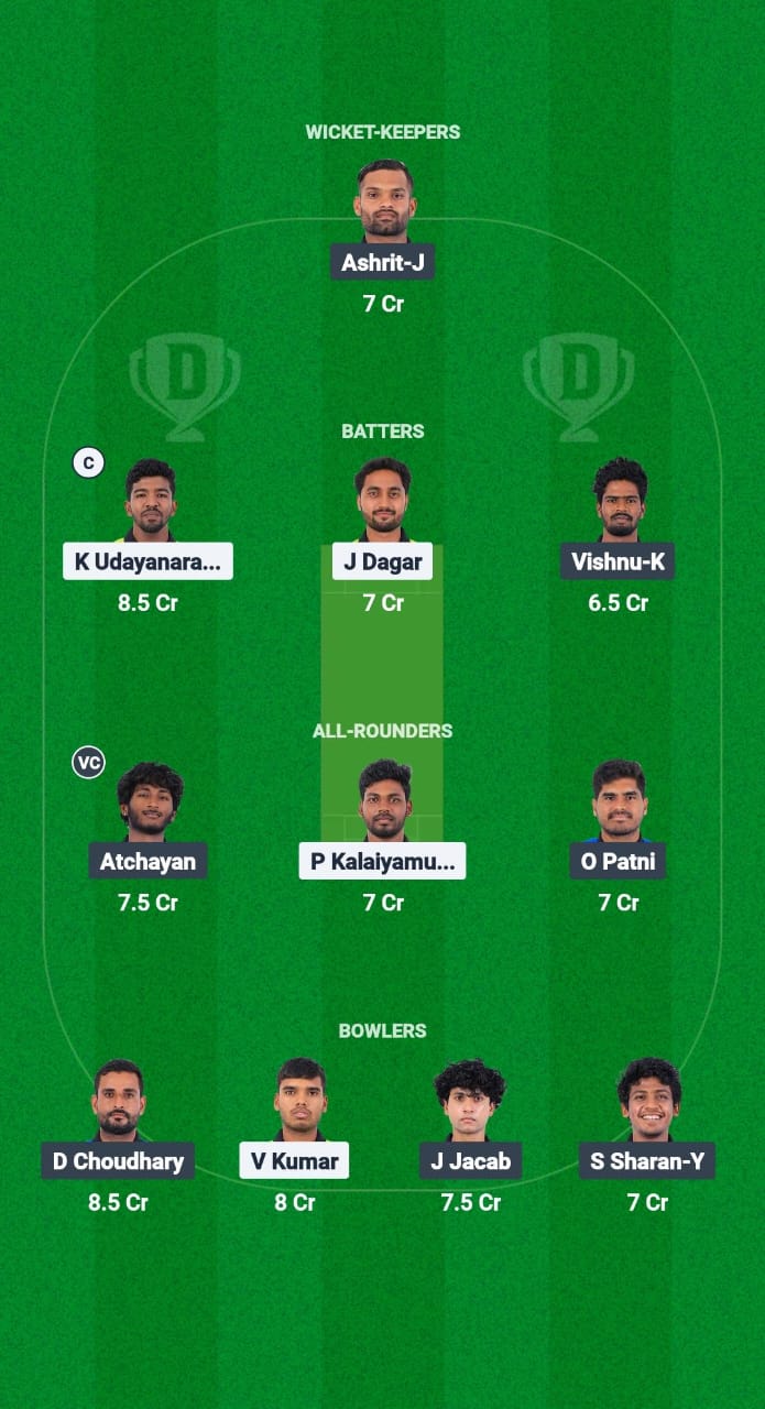 LIO vs TIG Dream11 Prediction Fantasy Cricket Tips Dream11 Team Pondicherry T20 2025 