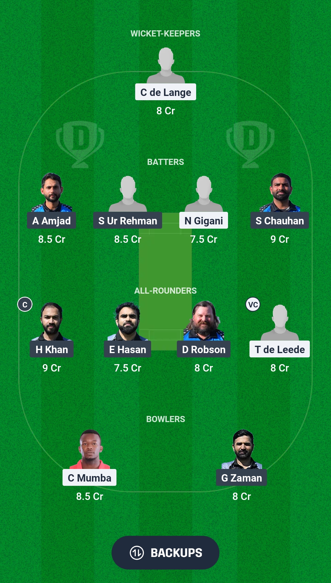 VCC vs TSK Dream11 Prediction Fantasy Cricket Tips Dream11 Team European T10 Cricket League 2025 