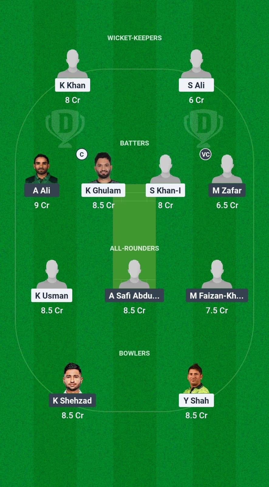 1000625875 ABB vs FAI Dream11 Prediction Fantasy Cricket Tips Dream11 Team Pakistan Domestic Cup T20 2025