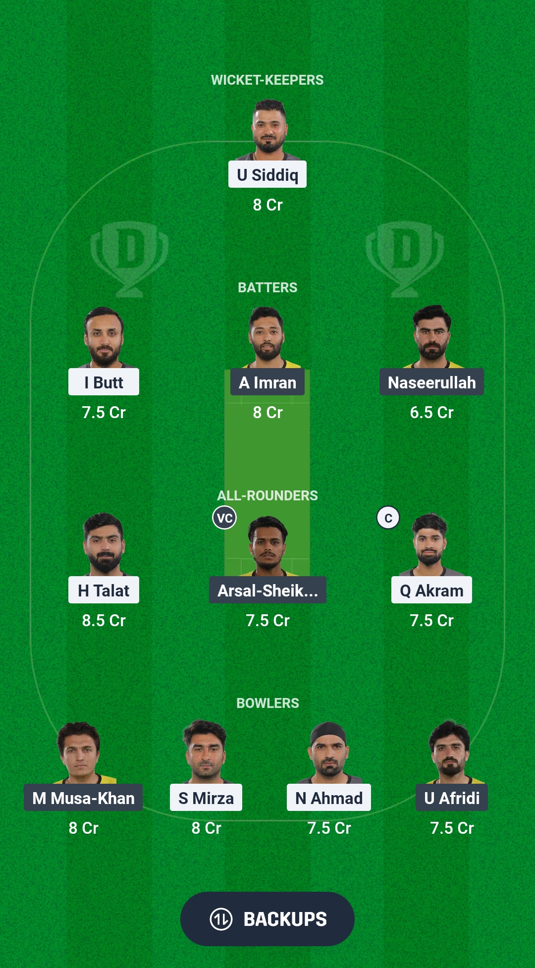 1000627615 LB vs ISL Dream11 Prediction Fantasy Cricket Tips Dream11 Team Pakistan Domestic Cup T20 2025